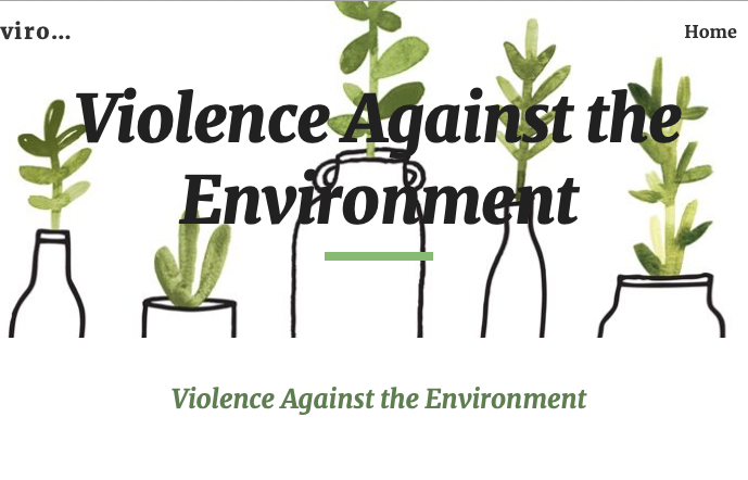 Violence Against the Environment