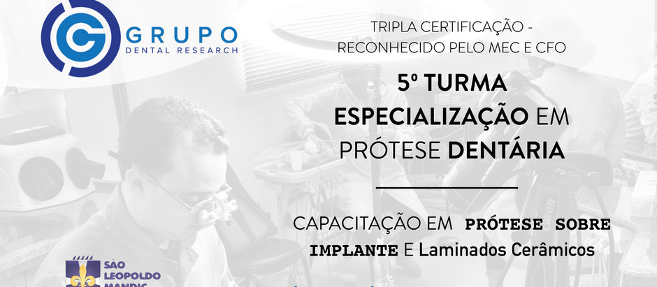 5º Turma de Especialização em Prótese Dentária - Turma 2019