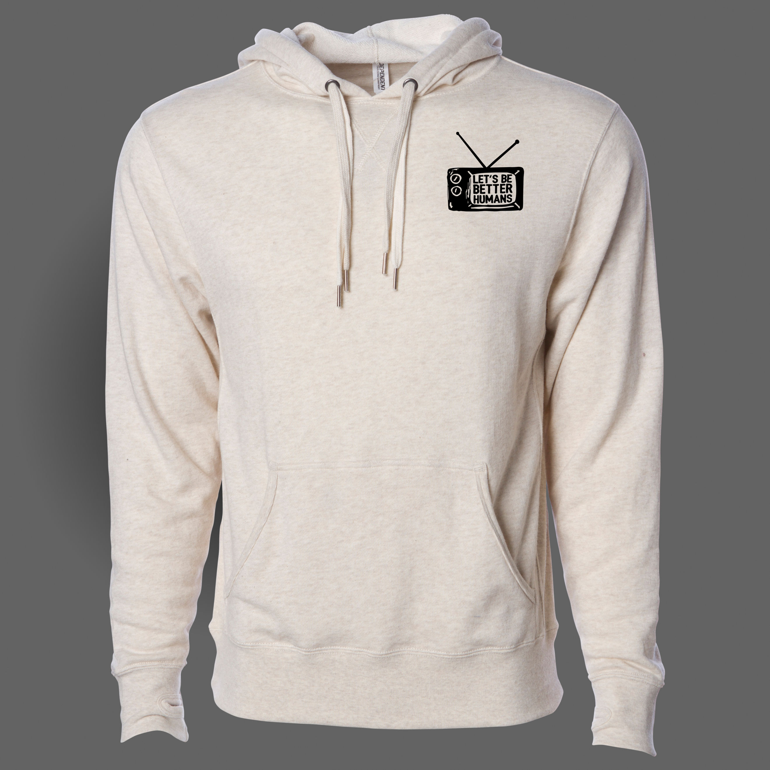 Lets Be Better Humans Unisex French Terry Hoodie