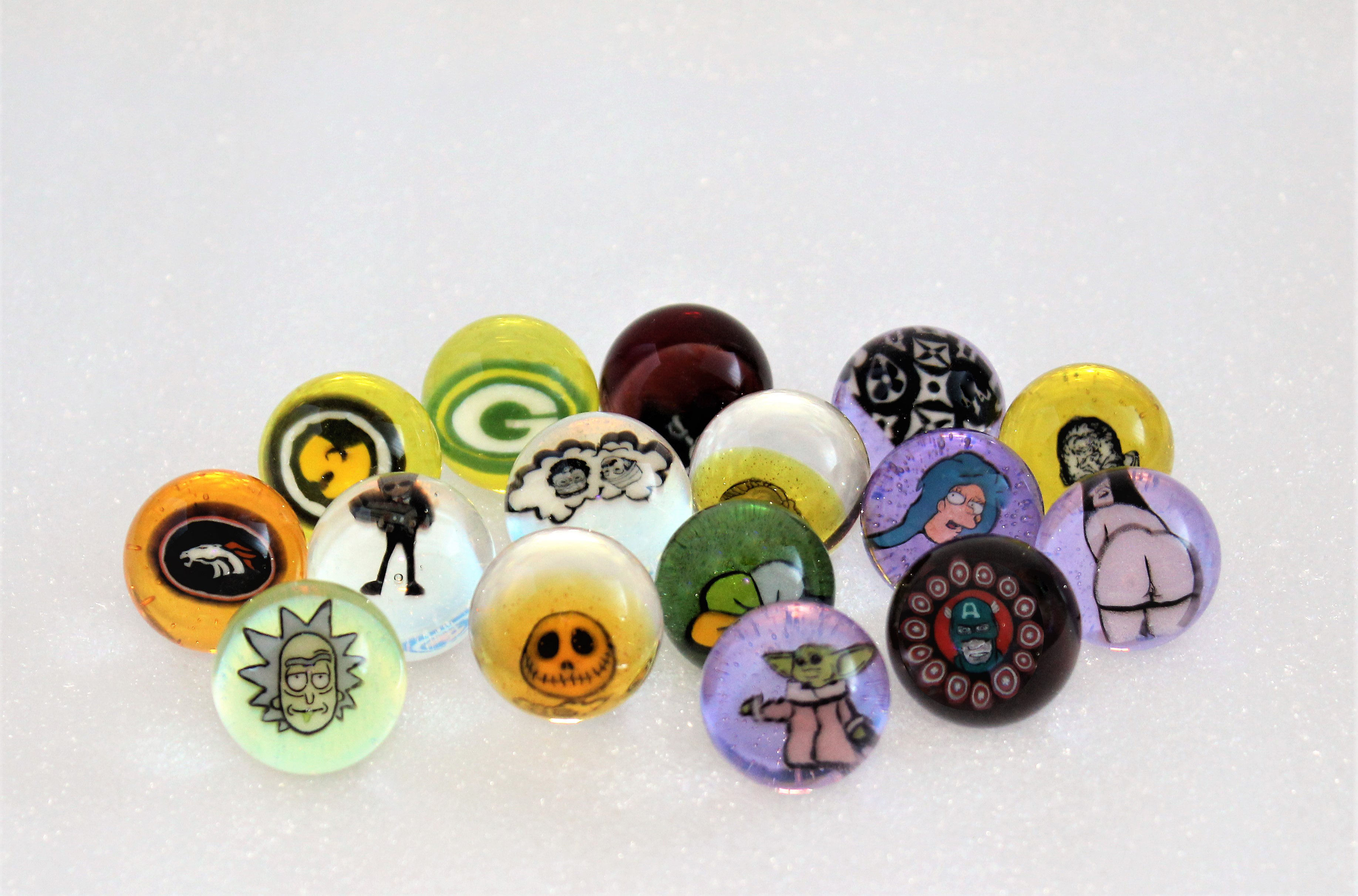 Terp Slurp 25mm Marble- Keys Glass