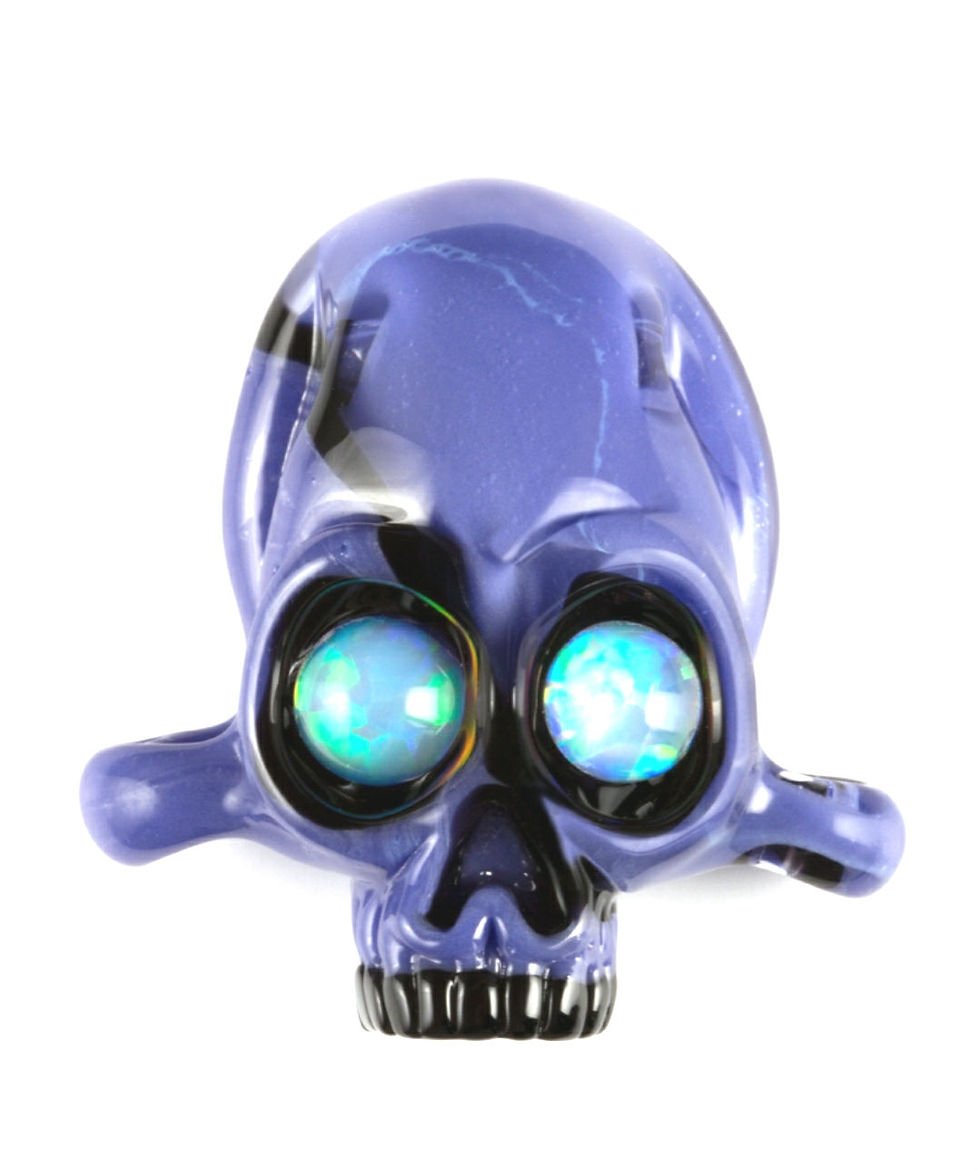 Periwinkle Rods - by Northstar Glassworks