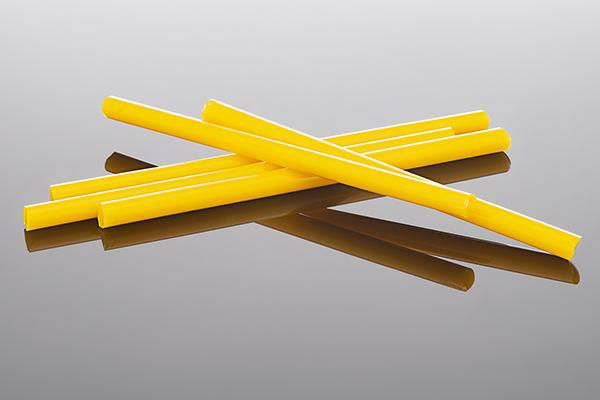 Yellow Crayon Rods - by Glass Alchemy