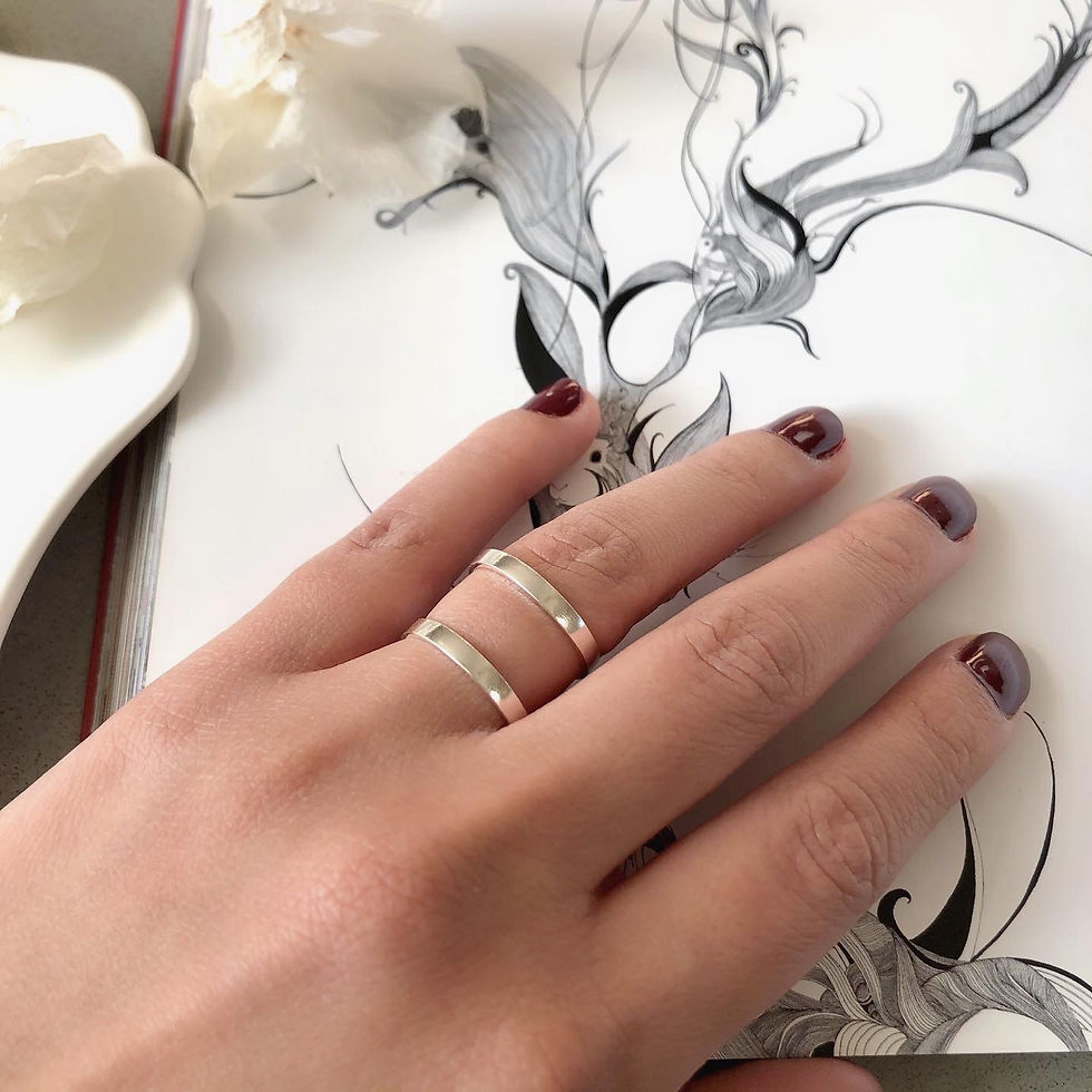 Miniatura: Anillo Silueta