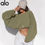 Thumbnail: Alo Women's Loose Round-neck Sweatshirt for Yoga and Fitness - Long Sleeve Top