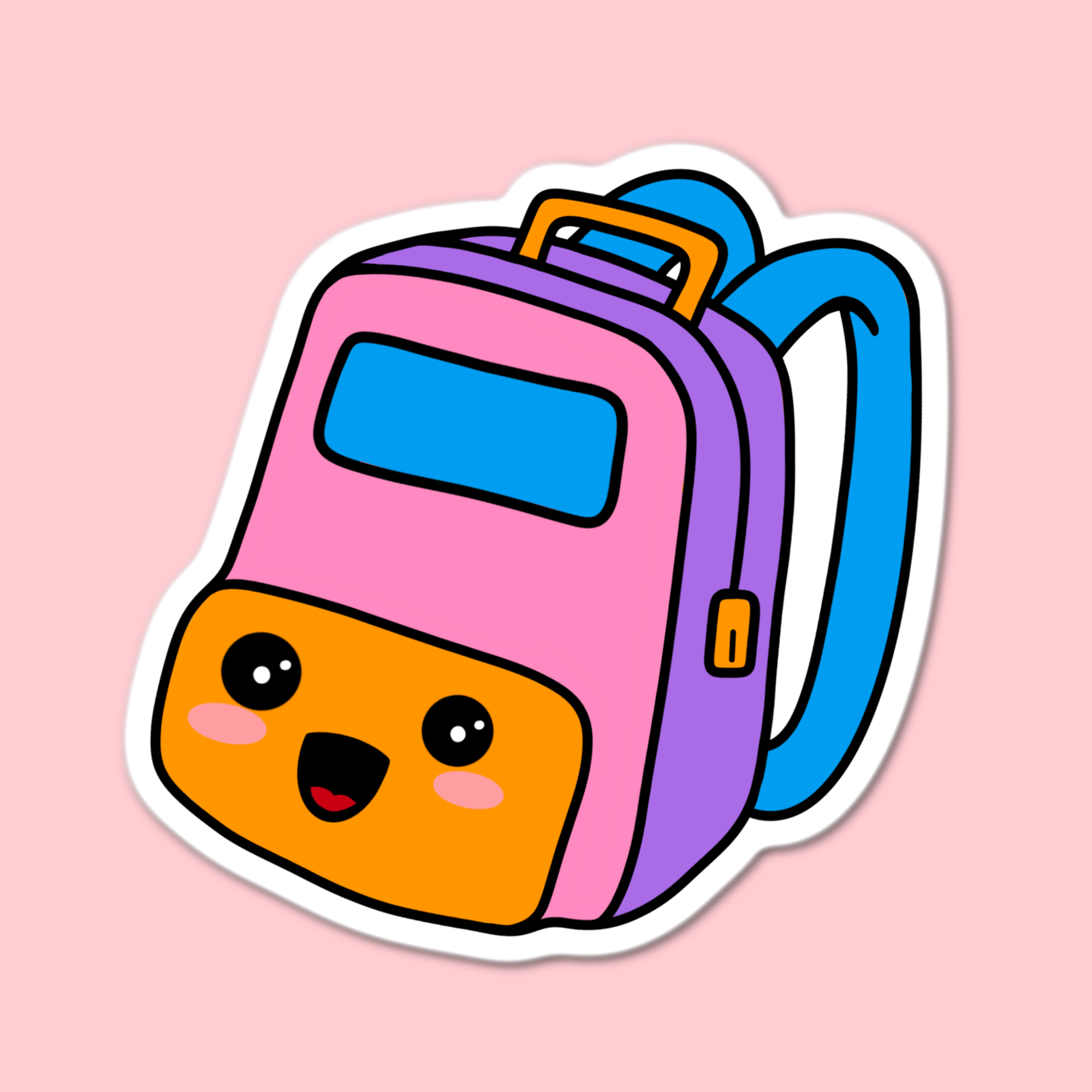 "Zippy" - Character Sticker