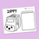 Thumbnail: Zippy The Backpack - Colouring Sheet