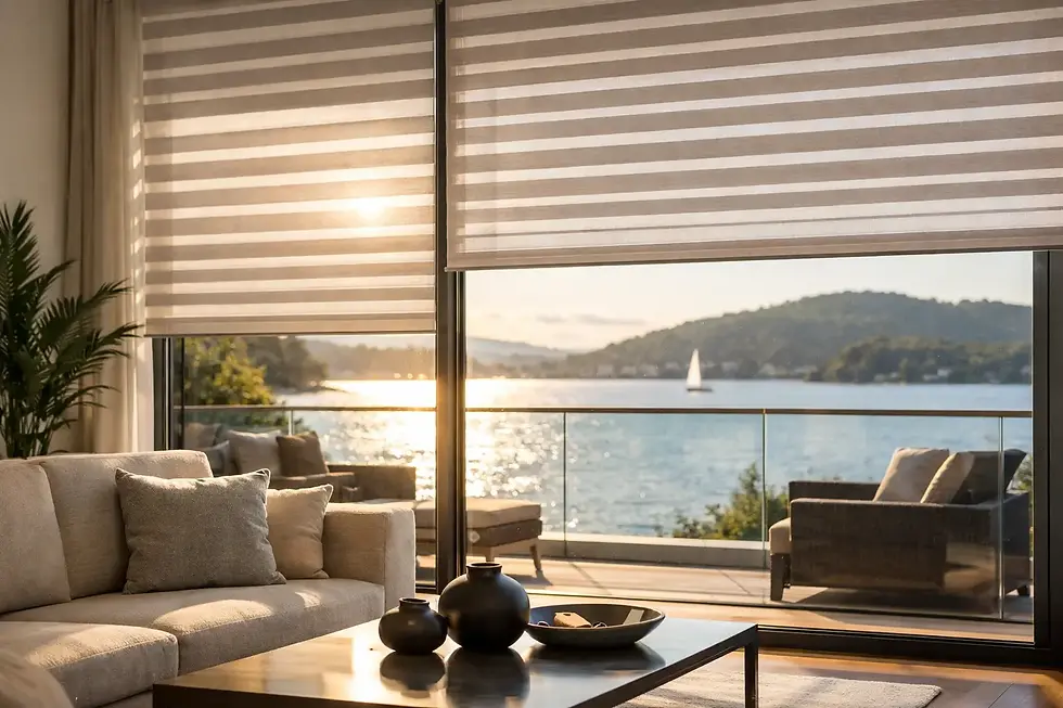 How to Block Afternoon Sun Without Losing Your View