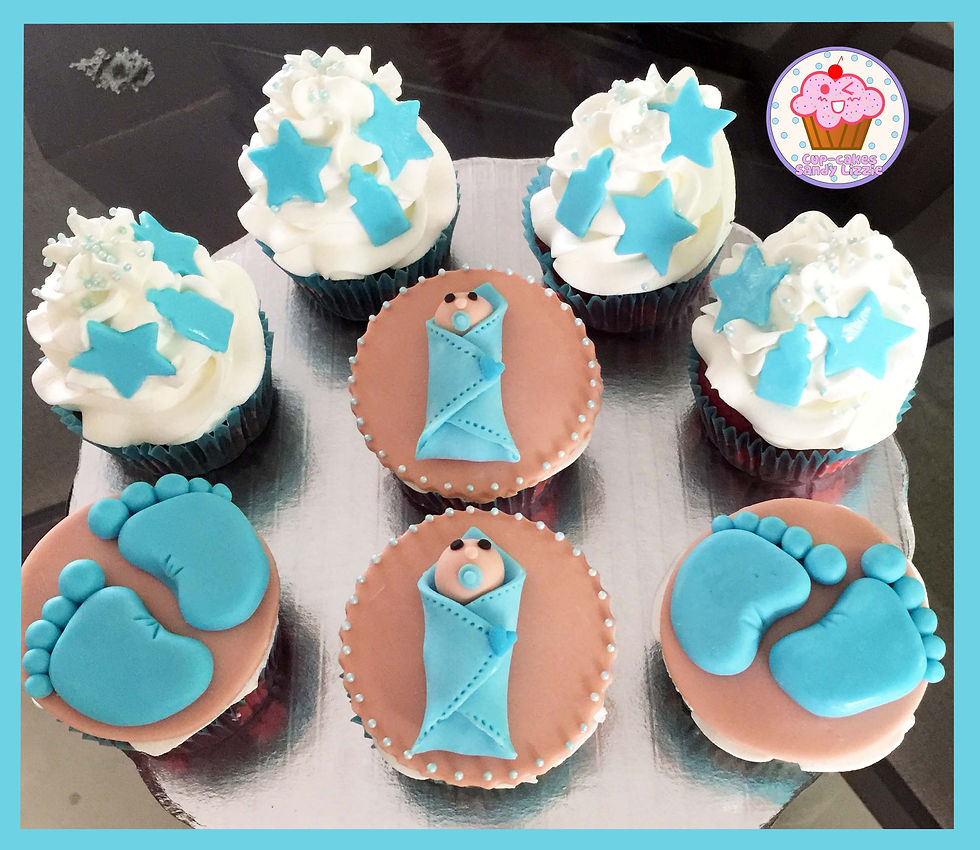 Cupcakes baby shower