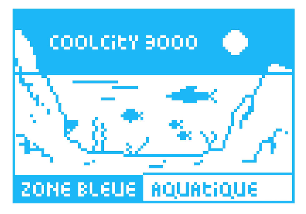 Zone bleue - aquatique