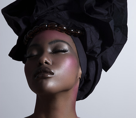 Model in Headscarf