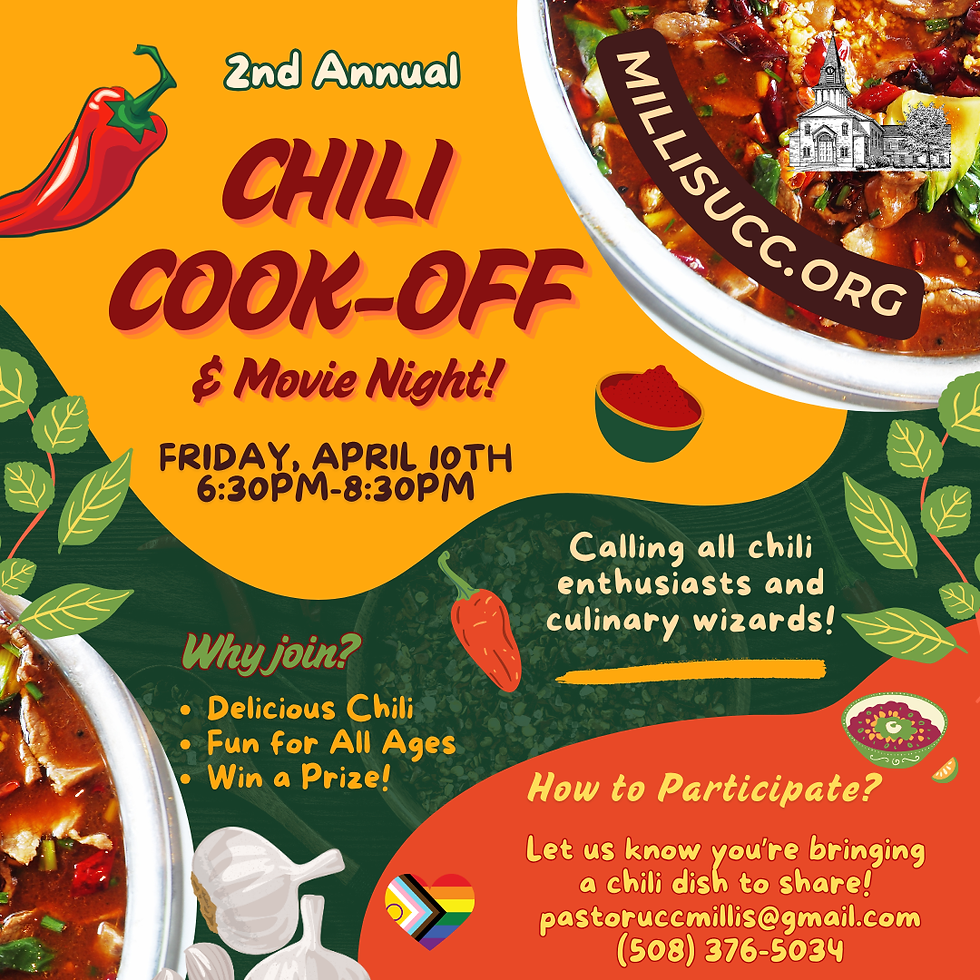 2nd Annual Chili Cook-Off & Movie Night