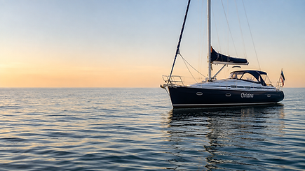 Sailing on Kuressaare Bay