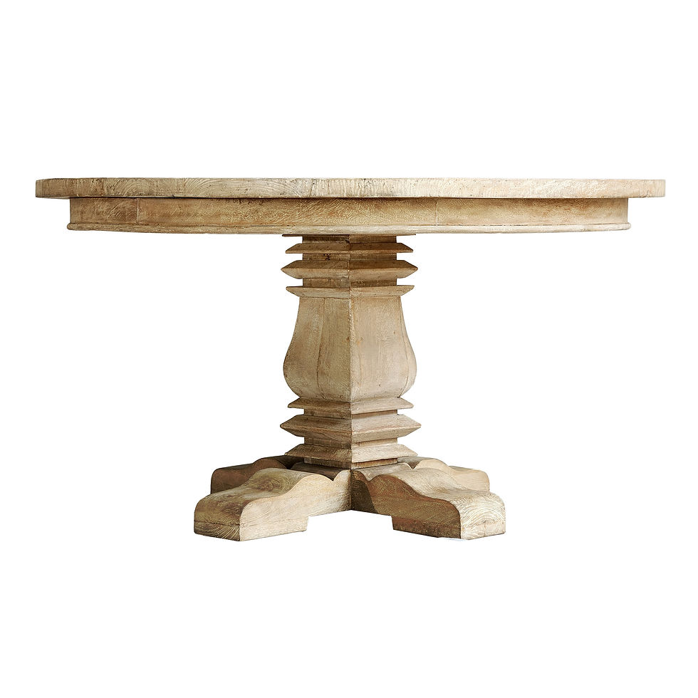 Thumbnail: MAH788 - Santa Fe Round Balustrade Dining Table 4.5Ft