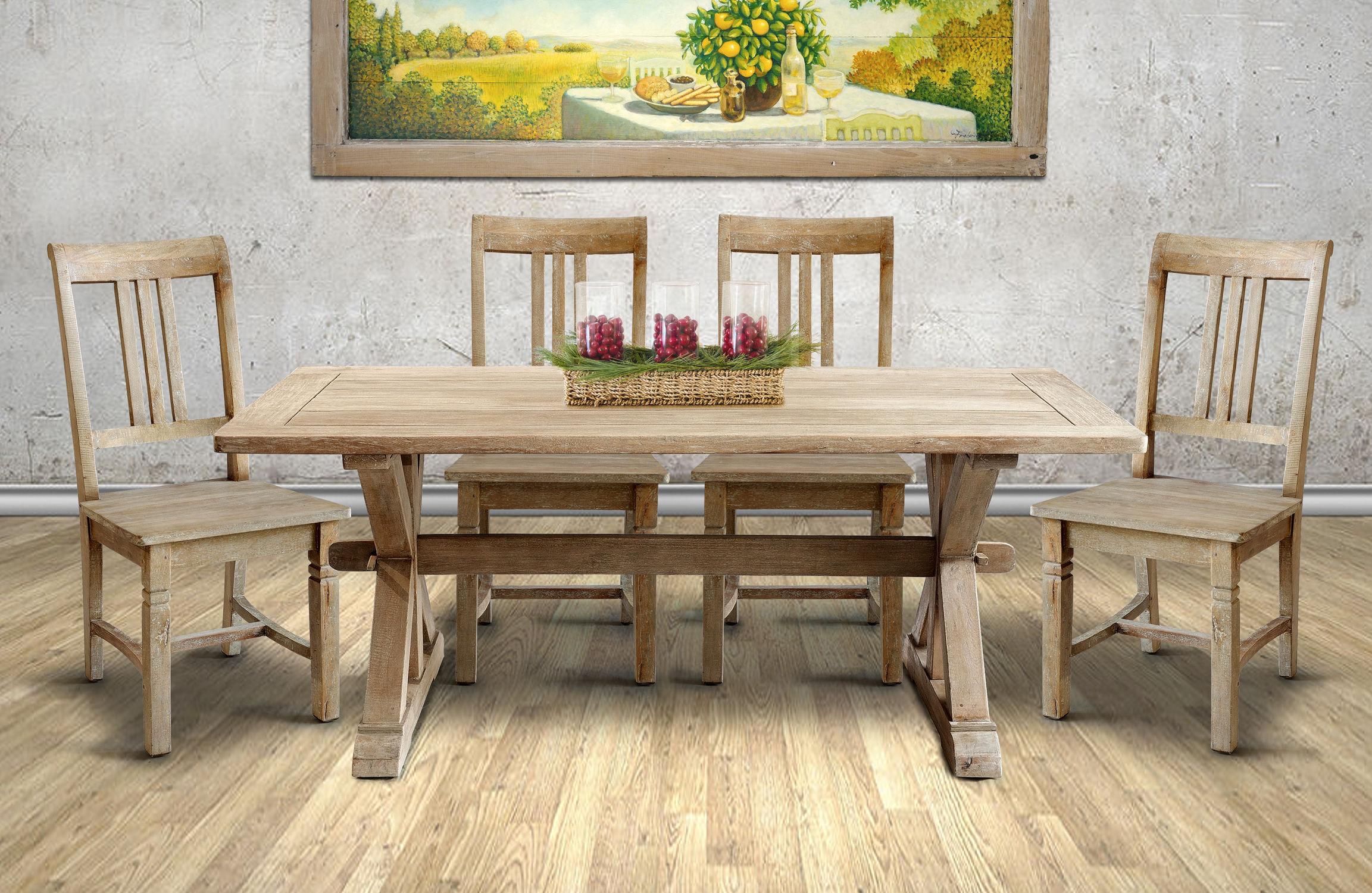 MAH491 - Chamonix Dining Table 6ft
