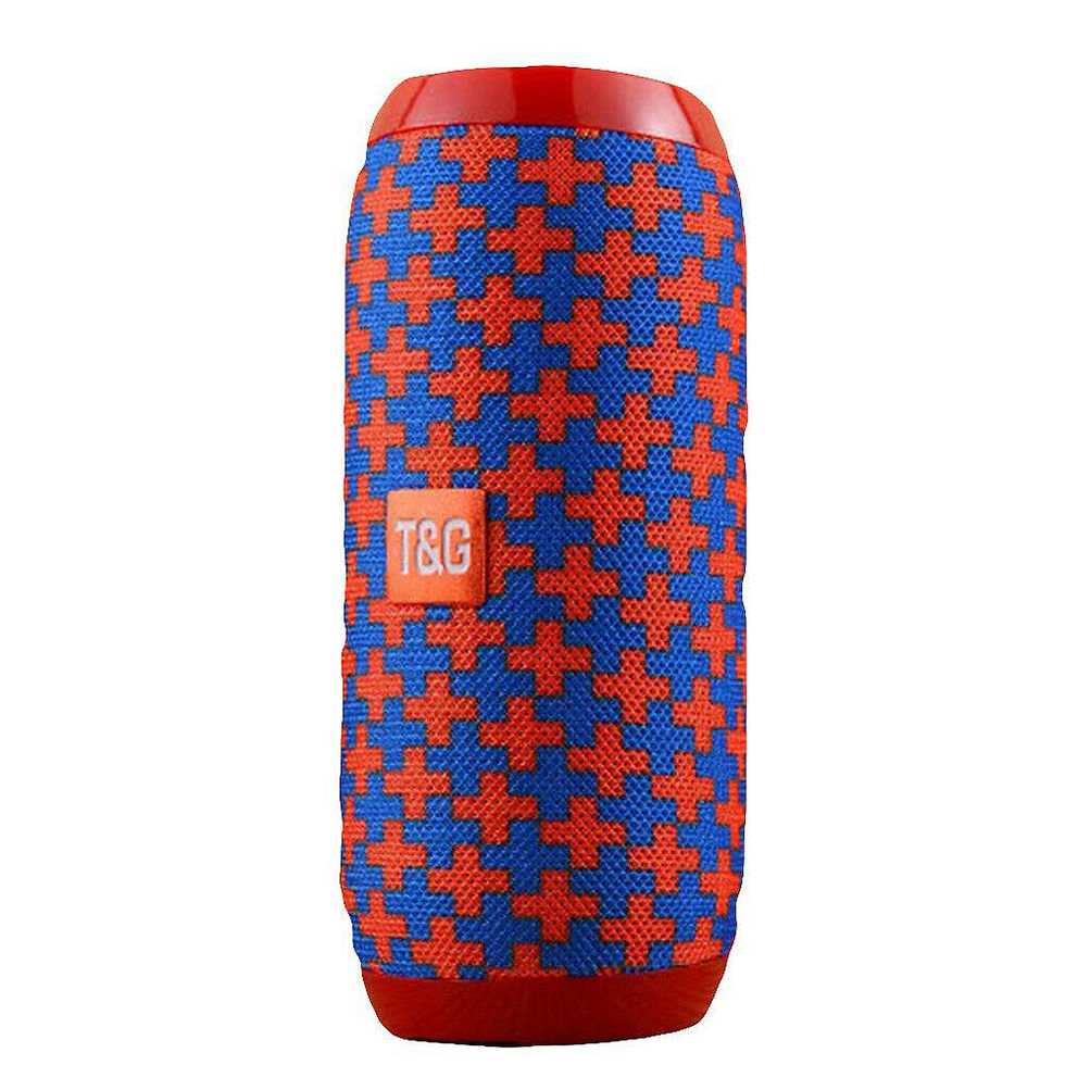 Thumbnail: TG117 Outdoor Bluetooth Speaker Portable Wireless Speaker Column Dual Bass Sound