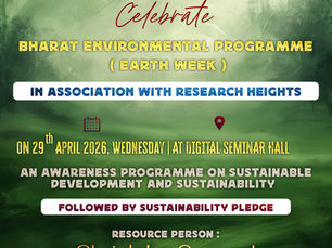 Bharat Environmental Programme: Earth Week
