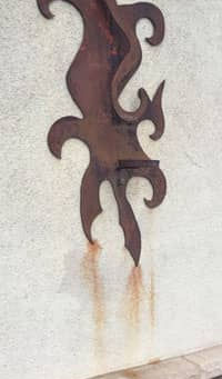 How to Keep Rusted Metal Beautiful Without the Mess