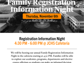 JCHS Registration Information Night