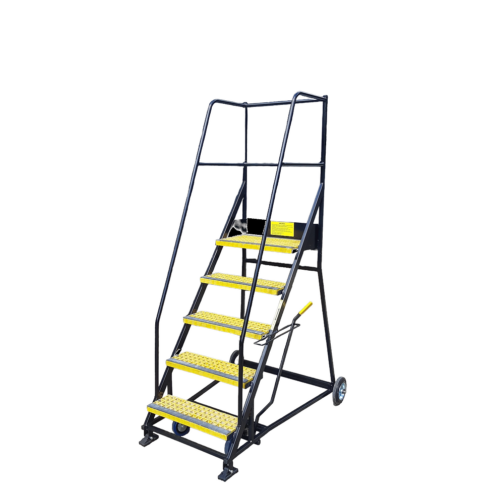 Steel Industrial Mobile Safety Step 7 Tread
