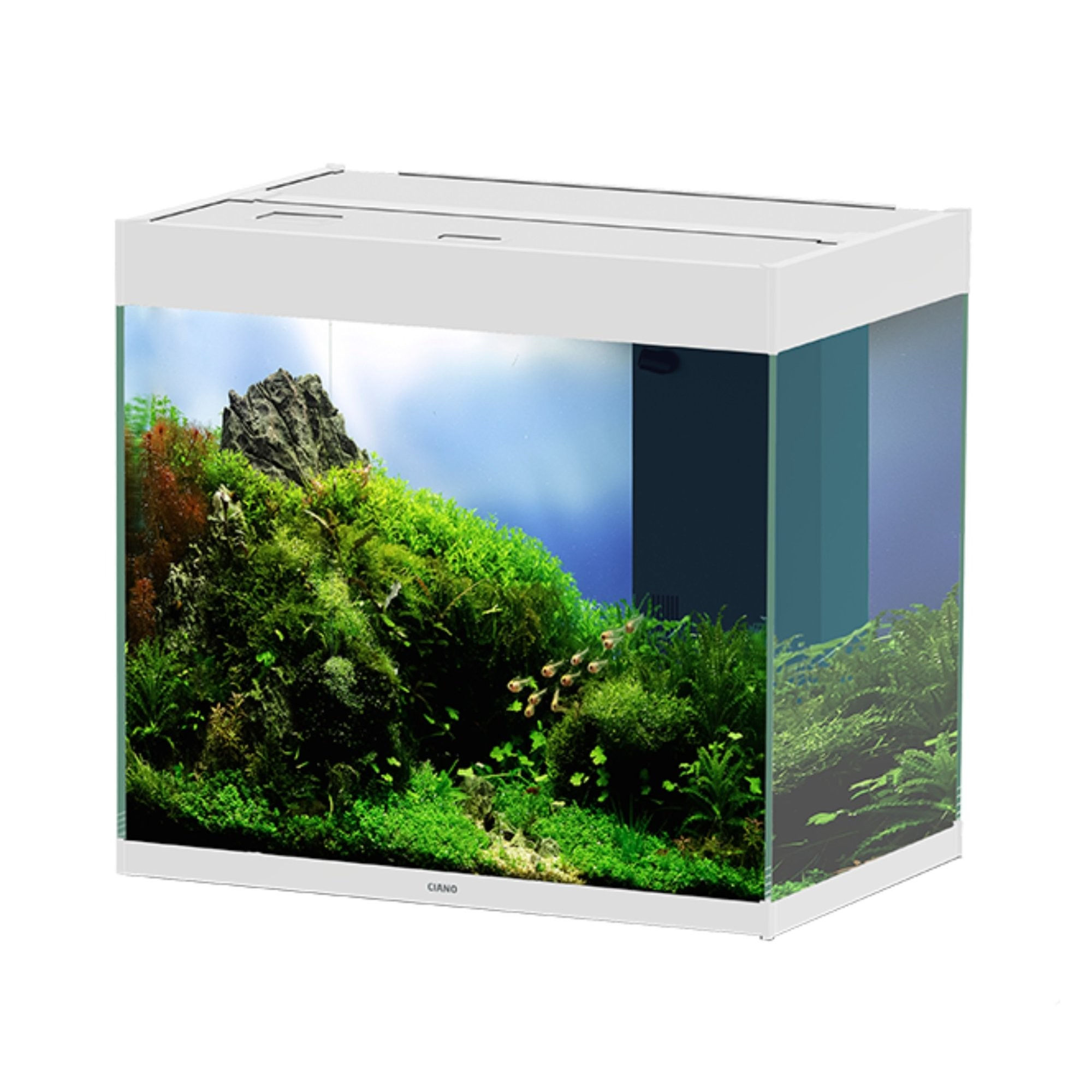CIANO EN PRO 60 WHITE AQUARIUM 108L WITH FREE CABINET