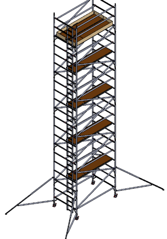 Thumbnail: UTS Access Tower 1.45m (W) x 2.5m (L) 9.7m Platform Height