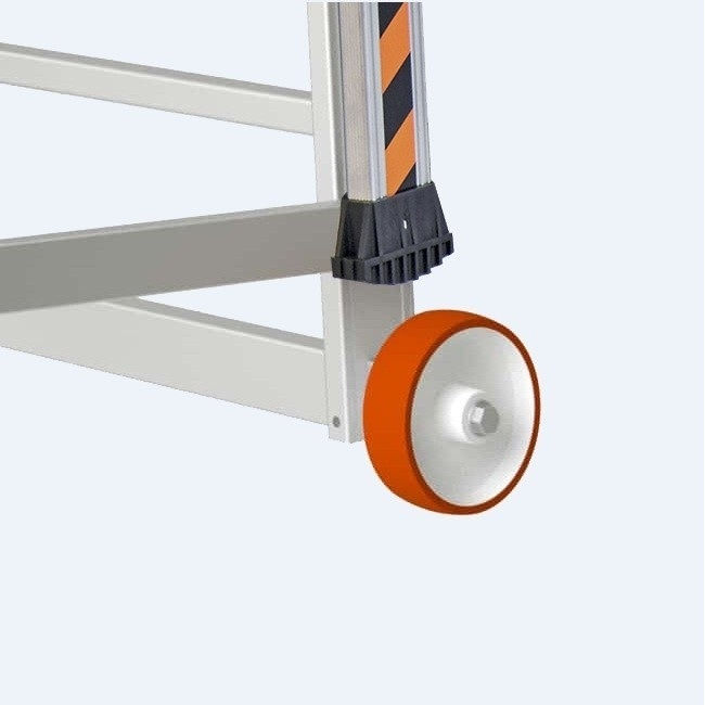 Thumbnail: Tubesca Mobile Warehouse Safety Stepladder 15 Tread