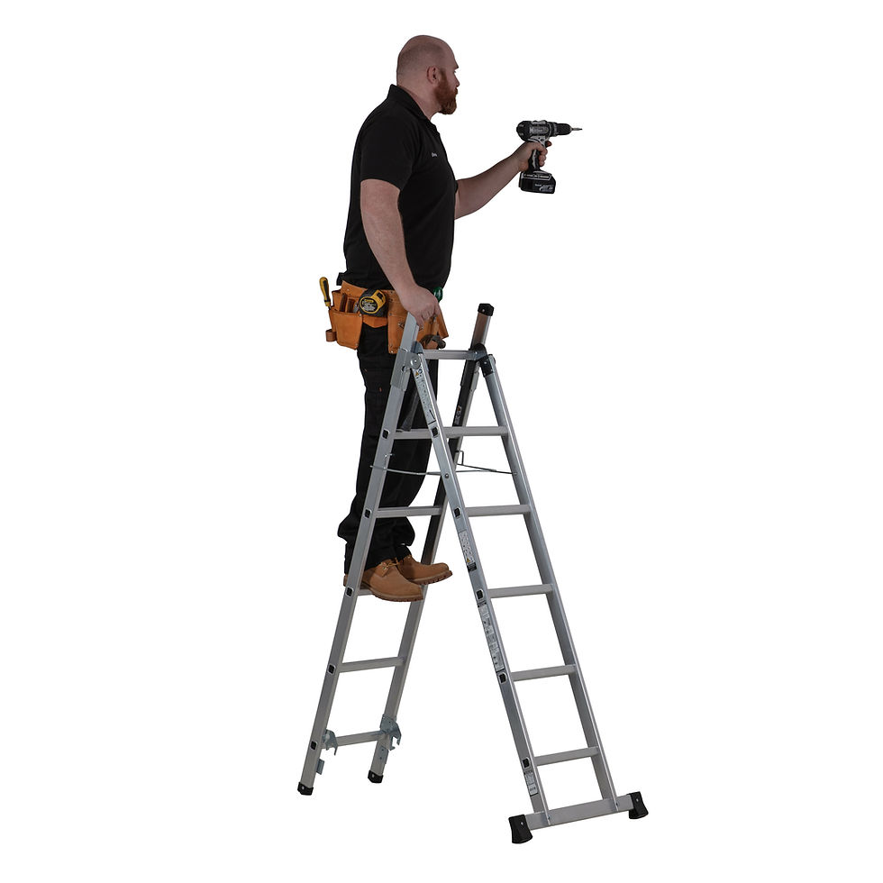 Thumbnail: Youngman Combination Ladder - 3 Way
