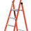 Thumbnail: Tubesca Compact Fibreglass Platform Stepladder 4 Tread