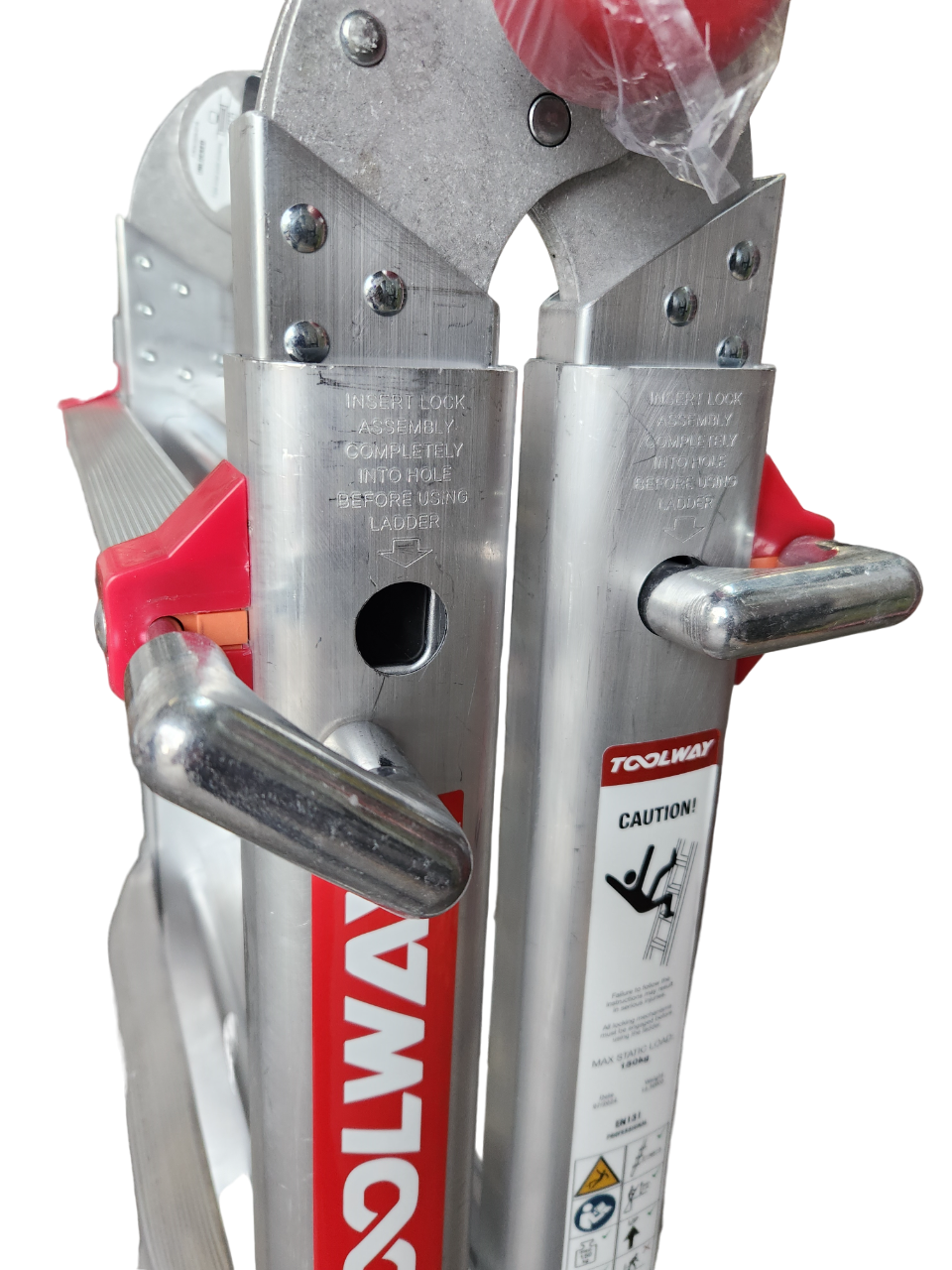 Thumbnail: ToolWay Telescopic Multi Ladder 3 Rung Series 2.0
