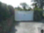 PVC White Driveway Gates