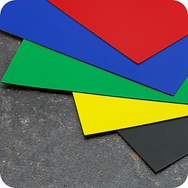 Coloured Magnetic Sheets