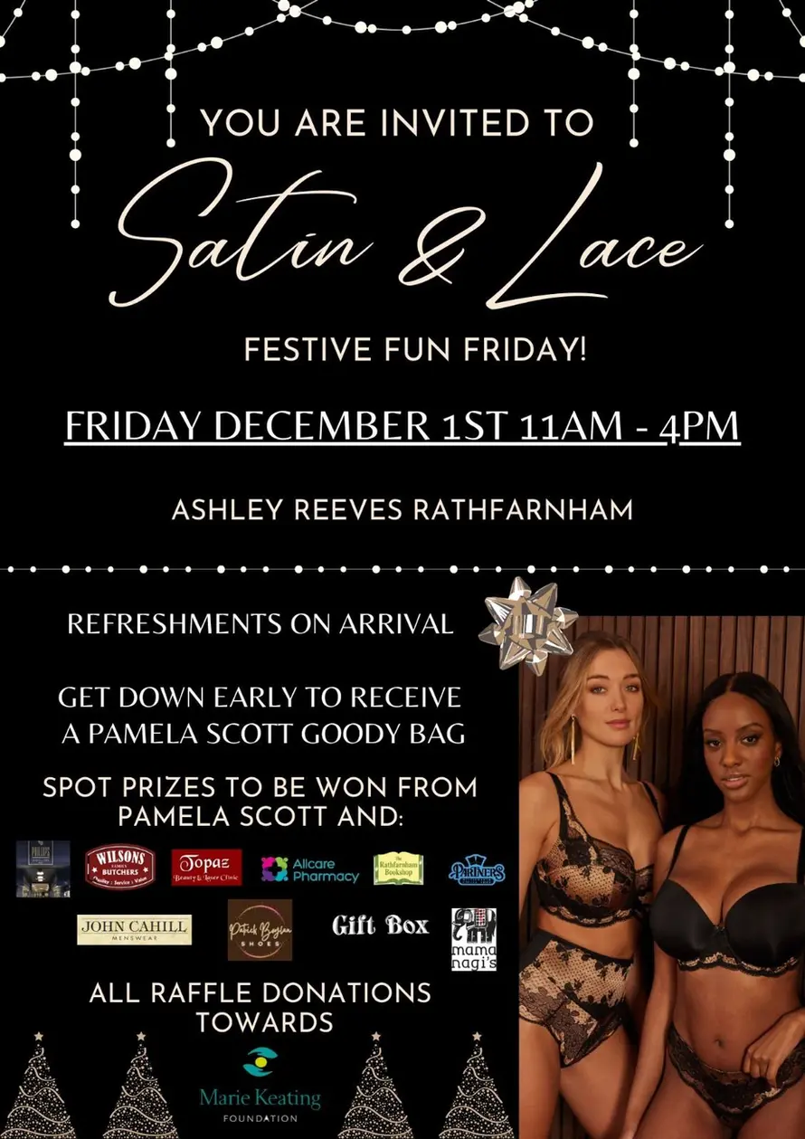 Satoin and Lace Festival Poster