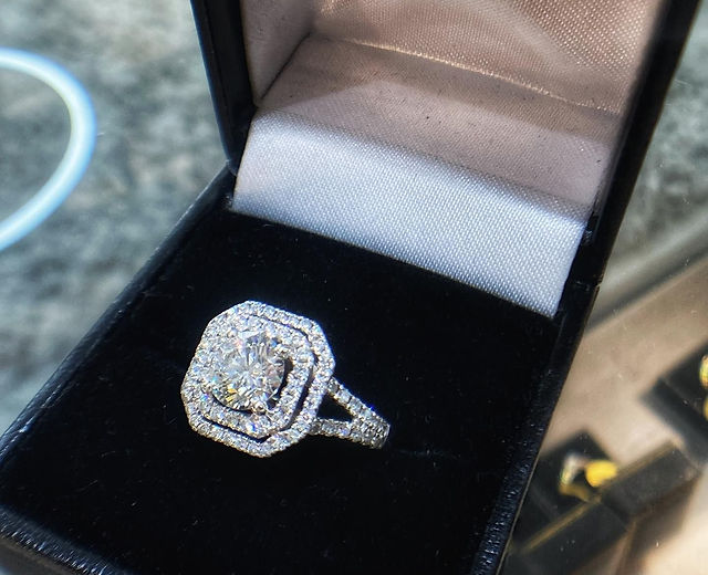 American Swiss Engagement Ring In A Box American Swiss Wedding