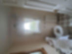 Interior of an interior toilet