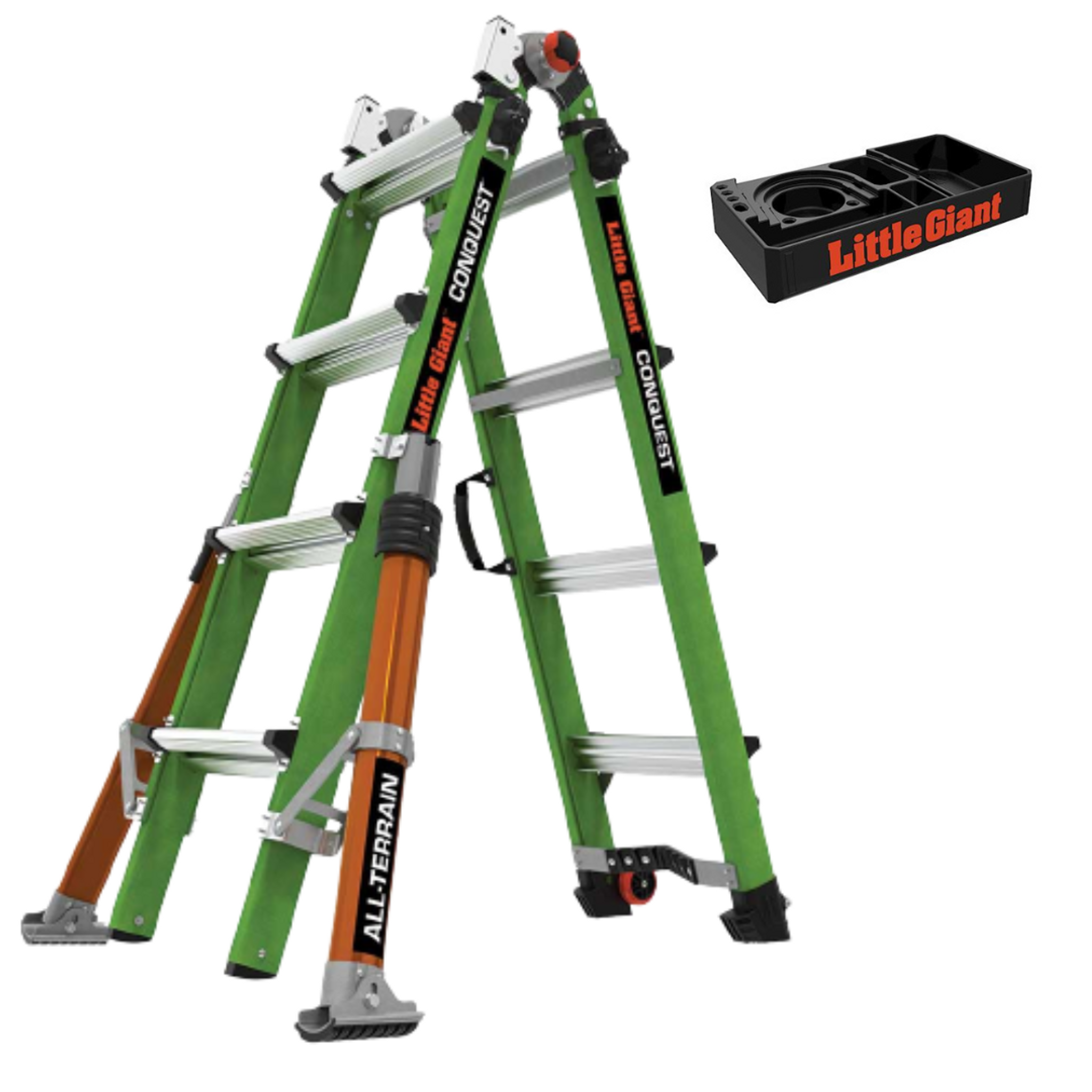 Little Giant Conquest™ Fibreglass Ladder 4 Rung