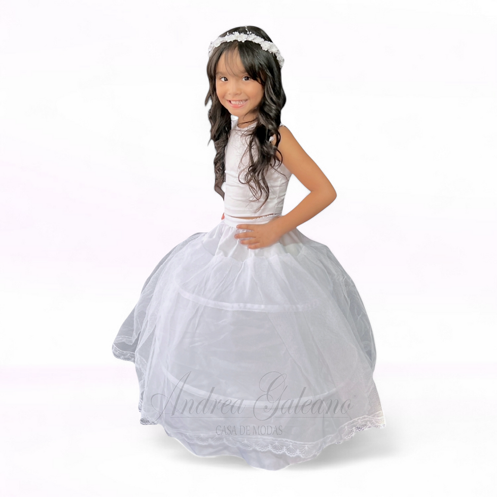 Thumbnail: ENAGUA NIÑA PARA VESTIDOS DE FIESTA O DISFRAZ