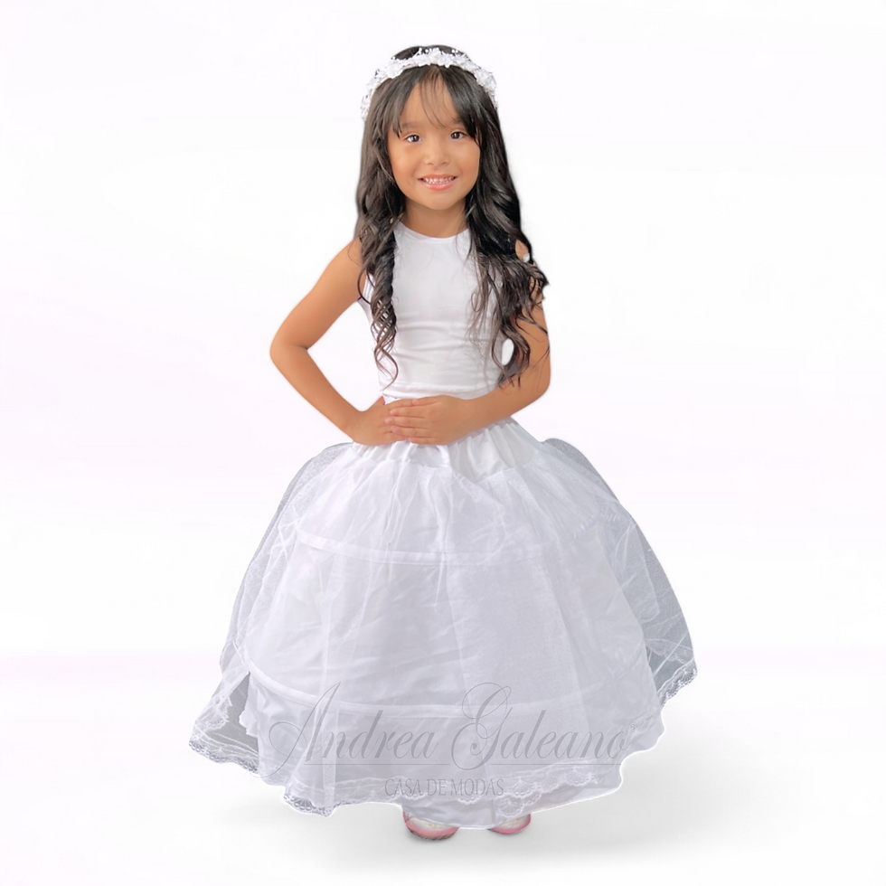 Thumbnail: ENAGUA NIÑA PARA VESTIDOS DE FIESTA O DISFRAZ