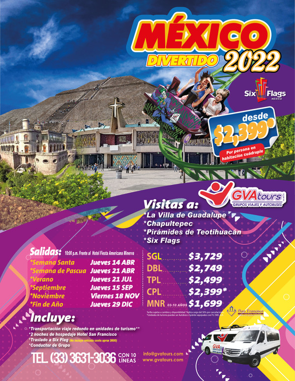 Inicio Charter Terrestre by GVA Tours Zona Vallarta desde Guadalajara