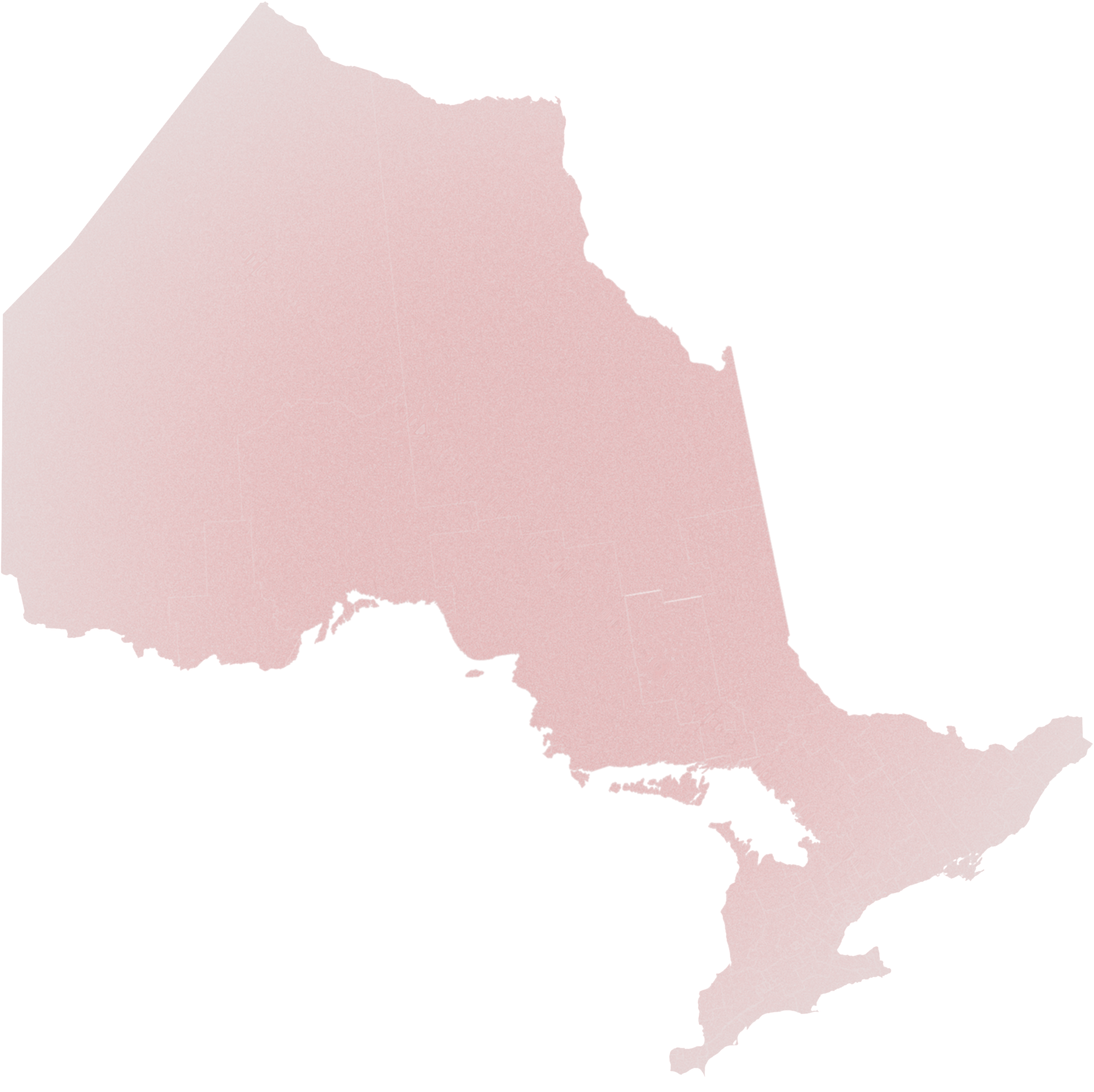 Service areas map