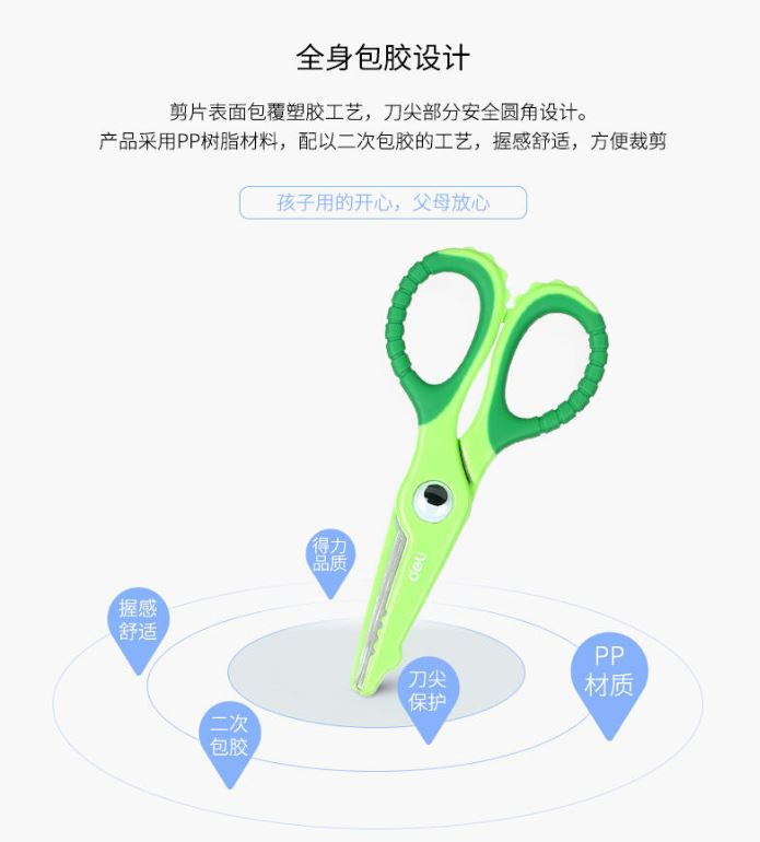 Thumbnail: Deli 6071 Scissors