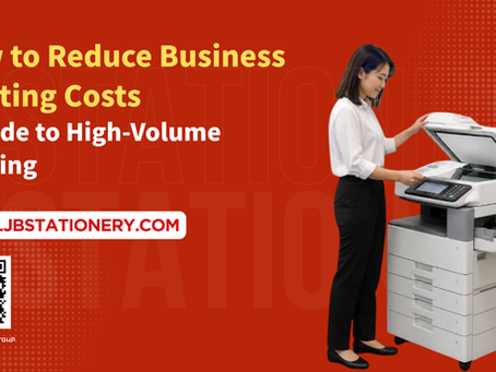How to Reduce Business Printing Costs: A Guide to High-Volume Printing