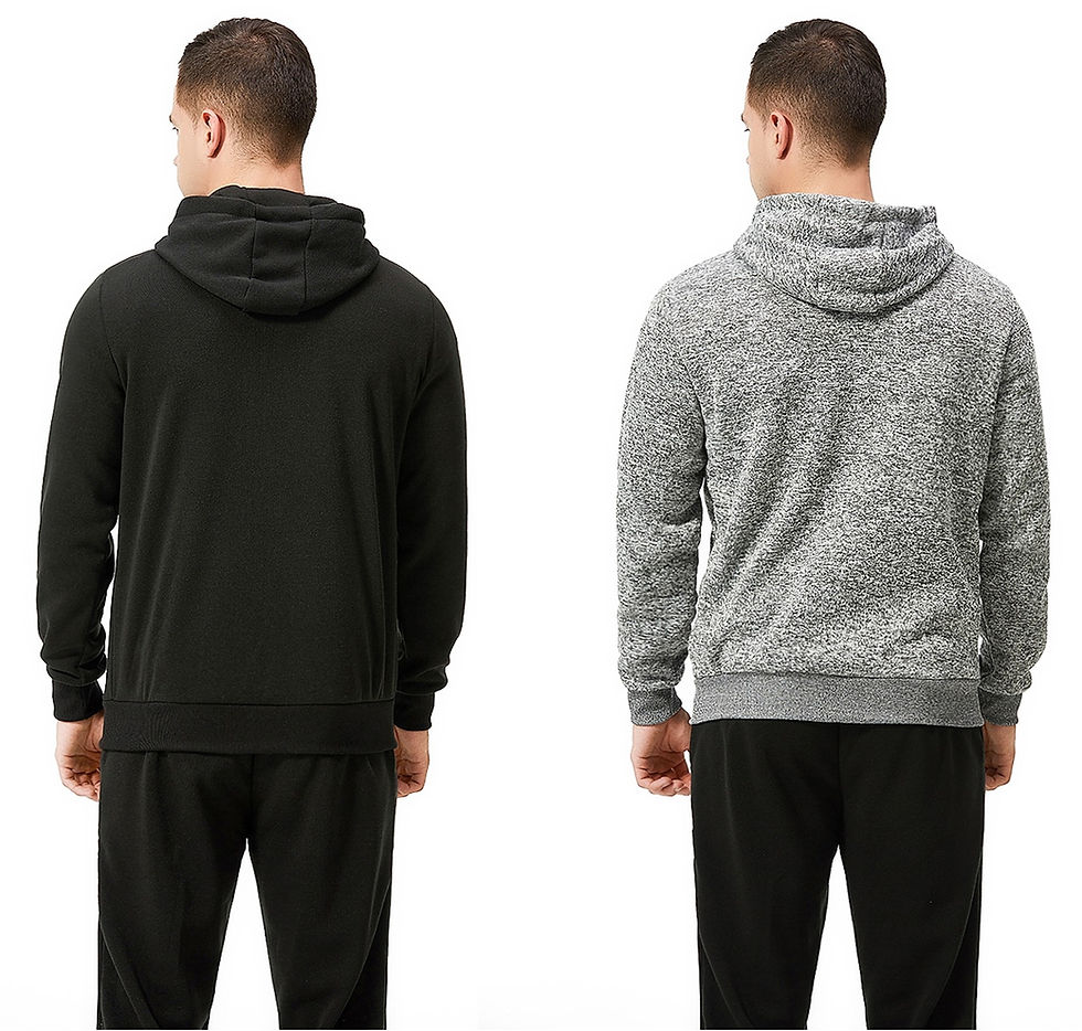 Thumbnail: Men's 2-Pack Fleece Zip Hoodies