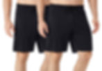 Thumbnail: Men's 2-Pack Athletic Gym Shorts with Zipper Pockets