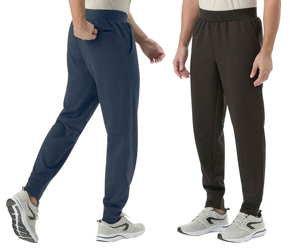 Thumbnail: Men's 2-Pack Sweatpants with Zippered Back Pocket