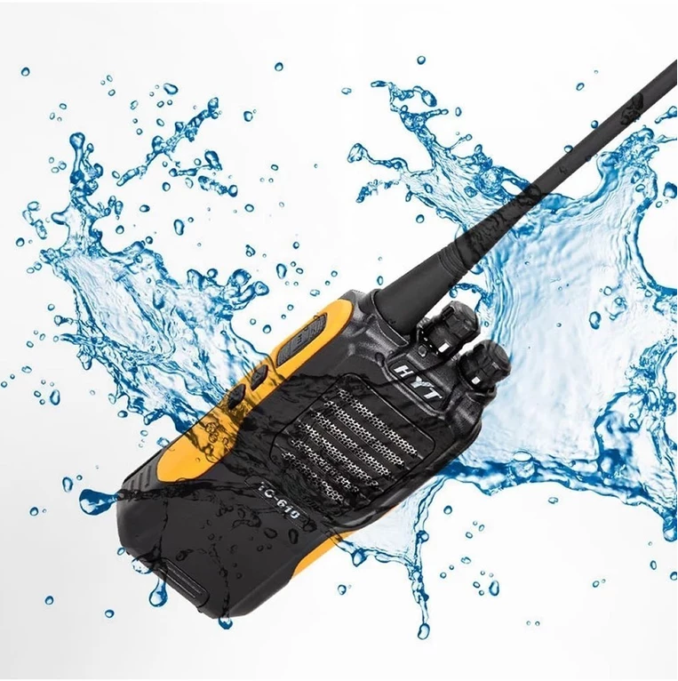 TC-610 in a splash.