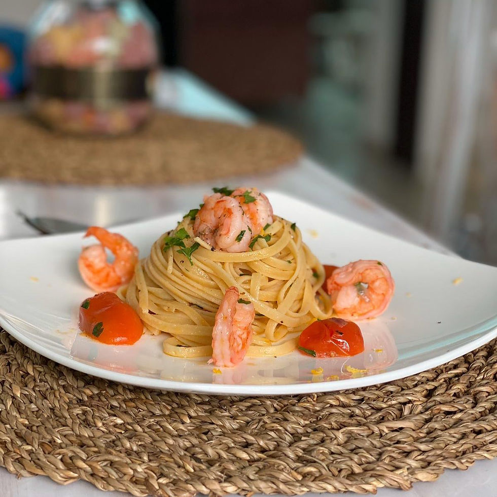 PASTA MIT GARNELEN