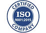 This is ISO 9001-2015 certification