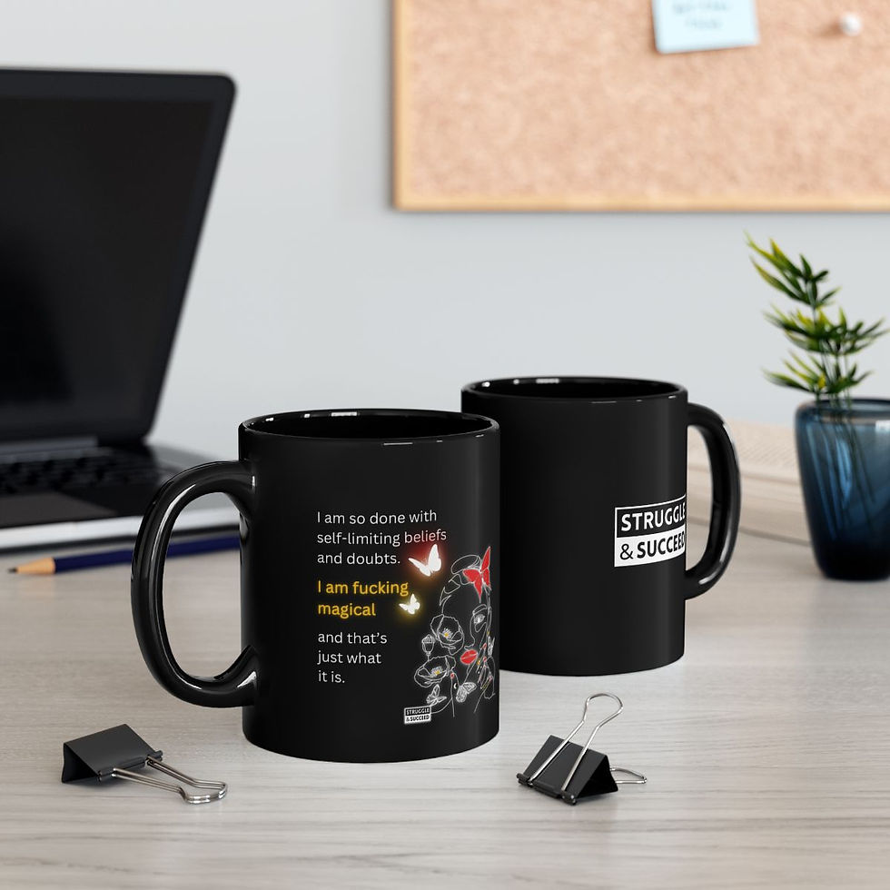 Thumbnail: I am Fucking Magical - Black Mug 