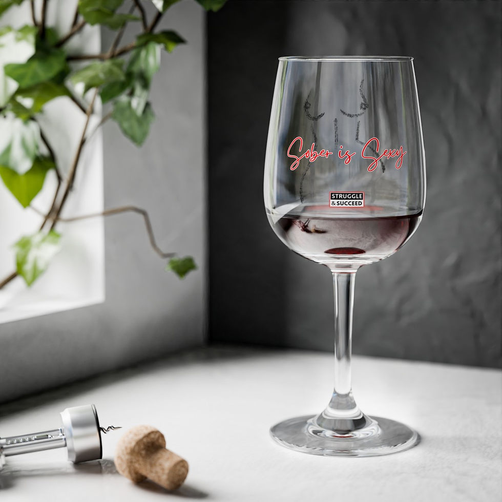 Thumbnail: Sober is Sexy Mocktail Glass, 12oz
