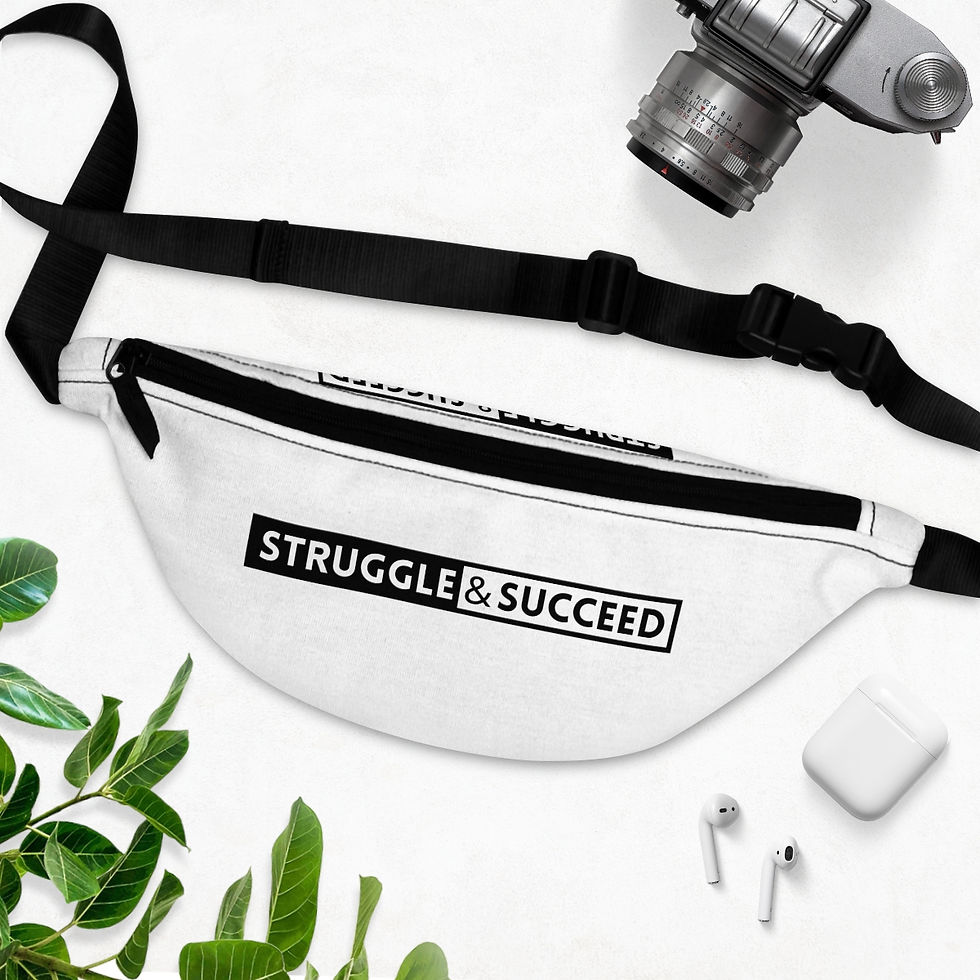 Thumbnail: Struggle And Succeed Fanny Pack